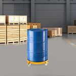 Drum Moving Cart, Heavy Duty Oil Barrel Cart with Swivel Casters, Drum Dolly