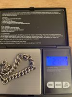 Vintage Hallmarked Silver Watch Chain 27.24g see description  