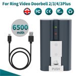 V4 Battery Pack For Ring Video Doorbell 2 3 3+ 4 Spotlight Cam Stick Up Camera