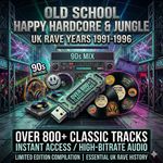 Fully Loaded 90s Rave Music Drum N Bass Happy Hardcore 1991-1996 USB DJ Friendly