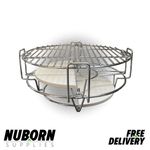Classic Kamado Divide and Conquer - For 18" Grill, Two-Tier Cooking System