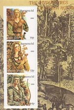 The Adventures of Robin Hood 2000 MNH stamp sheet