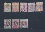 Lot Leeward Islands from 1890 receipt see photo with fold BM803