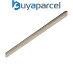 Faithfull Wooden Broom Handle 1.53m x 28mm 60 x 1.1/8in FAIRH60118