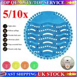 5/10 Urinal Screen Deodoriser Mat Up 30 Days Fresh Toilet Fragrance Anti Splash