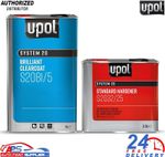 U-POL S2081 CLEARCOAT LACQUER HS 2K 7.5L KIT-WITH S2032 STANDARD HARDENER UPOL