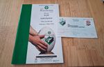 Bath v Harlequins 1992 Pilkington Cup Final Programme And Ticket. VGC