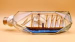 Vintage Ship in Bottle S.S. Great Britain Glass Maritime Ornament Ltd Edition