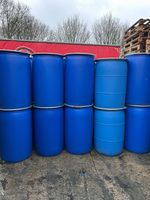 Blue Barrels 200L Durable Plastic Container