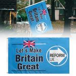 Reform Uk Flag 90X150Cm Flags Not Keir Starmer Political Not England