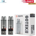 Aspire Gotek X Replacement Pods 0.6 ohm 0.8 ohm XL  Pack of 2 - Fast Dispatch