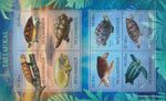 Stamps Mosambik 2012 Mi 5665-5672 Sheetlet MNH 2012 Turtles