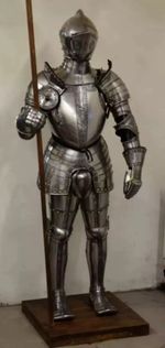 Medieval Armor Suit Of Roman 6 Feet Full Size Wearable LARP Armor Battle suit