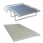 Static Caravan Folding Sofa Bed For Som'Toile 120cm Pull Out With Mattress