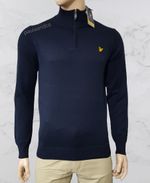 LYLE AND SCOTT MEN'S QUARTER ZIP JUMPER