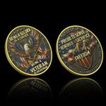 Veteran Challenge Coin Being a Soldier is a Choice Honor Gift for Hero