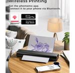 Tattoo Stencil Printer, Skin Tattoo Printer, Wireless Thermal Transfer Printer, 