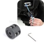 Winch Cable Stopper Rubber Line Stop Hook Saver with Allen Wrench For ATV UTV