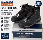 Skechers Relment Pelmo Waterproof Hiking Boots UK 7.5 BNIB RRP £85