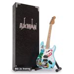 Billie Joe Armstrong Guitar Miniature Replica | Green Day | Handmade Music Gifts