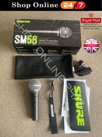 Shure SM58S with On/Off Switch Dynamic Vocal Microphone | 1 Year Warranty | U.K