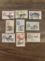 Sierra Leone. QEII 1956 Definitives. Fine Used And Used.