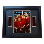 STAR TREK WRATH OF KHAN FILM CELL FRAMED ORIGINAL MOVIE MEMORABILIA INCLUDES COA
