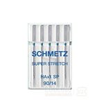 OVERLOCKER NEEDLES SCHMETZ SUPER STRETCH HAx1 SP 15x1SP Overlock - Size 90/14