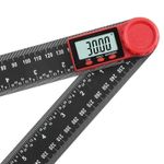 Folding Digital LCD Angle Finder Ruler 200MM 300MM Protractor Gauge 360 Degree