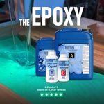 "Resin-Pro" Super-glossy Non-Toxic Clear Epoxy Resin (Resin + Hardener) 🔥