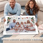 Custom Photo Diamond Painting Personalised Round Square Rhinestone Wall Art
