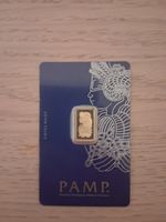 PAMP 2.5 Gram Gold Bar Minted