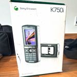 Sony Ericsson K750i Silver/Black GSM Bar Phone 2MP Camera Bluetooth Boxed
