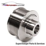 Jaguar XJR 4.0 Supercharger Upper Pulley 10% 2.5lb Upgrade stainless X308 2001