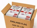 50 x Wholesale Job Lot Bulk 150x90cm England World Cup 2026 5x3ft Flags