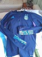 Argentina Adidas Tiro Navy Blue, Long Sleeved Training Top with logos