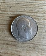 1908 Edward VII Silver Halfcrown Ef / Unc Condition