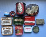 Vintage Joblot Mixed Tins x11 Tobacco Collectors Crafter Film Theatre TV Props  
