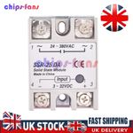 SSR-25DA Solid State Relay Module SSR 25DA 25A DC3-32V Input AC24-380V Output UK