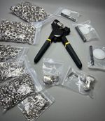 Dyna Living Eyelet Punch Kit Grommet Machine Hole Maker Pliers Heavy Duty Kit