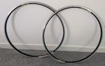 Pair IRD Interloc Cadence Niobium Rims - 700c - 24h/28h VSR Offset Rear - NOS