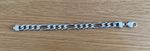 Antique Vintage Sterling Silver Figaro Link Bracelet 925 33.38 Grams VGC.