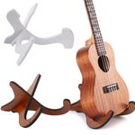 Musical Strings Guitar Stand Rack Foldable Holder Vertical Ukulele Display