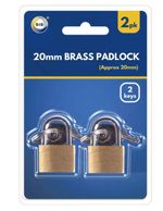 Travel Padlock with keys 2 X Luggage Padlock 20 mm suitcase lock locker Gym Lock