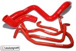 ASTRA ZAFIRA G Z20LET GSI SRI COUPE TURBO WATER HOSE KIT HIGH PERFORMANCE RED