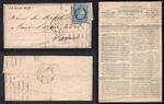 FRANCE 1870 Ballon Monte Ville d'Orleans Cover Lettre-Journal; Landed in NORWAY