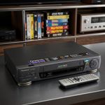 Panasonic NV-SD440B VHS Video Recorder VCR Super Drive 4 Head + Remote Vintage