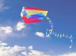 Easy Fly Parafoil Pocket Kite Kids Outdoor Family Fun Beach Park Toy Beginner