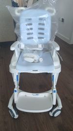 commode toilet chair on wheels