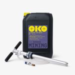 OKO EXTRA HEAVY MINING 25 LITRE TYRE SEALANT DRUM & 250ML APPLICATION PUMP - OKO